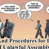 Unlawful assembly
