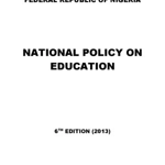 National Policy on Education
