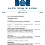 Boletín Oficial del Estado