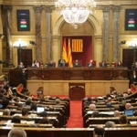 Mesa del Parlamento de Cataluña