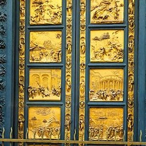 ușile nordice ale baptisteriului din florența