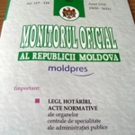 Monitorul Oficial al Republicii Moldova